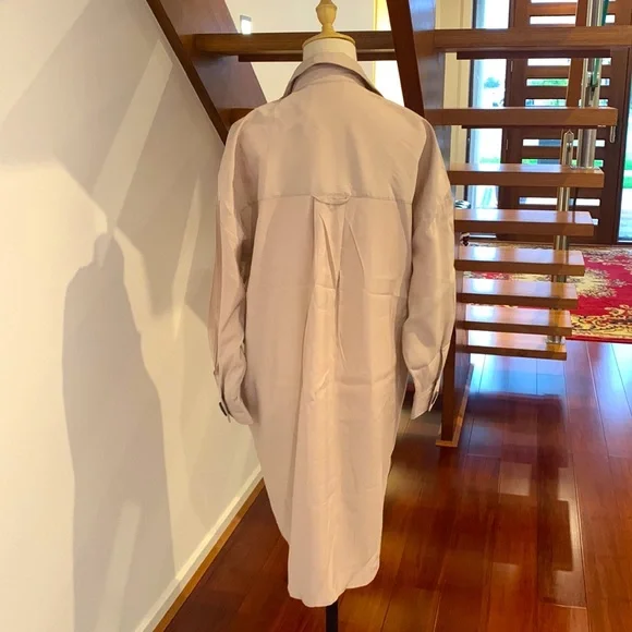 Zara Brand New Long Shirt Dress Cheaper Sale - Picture 2 of 3